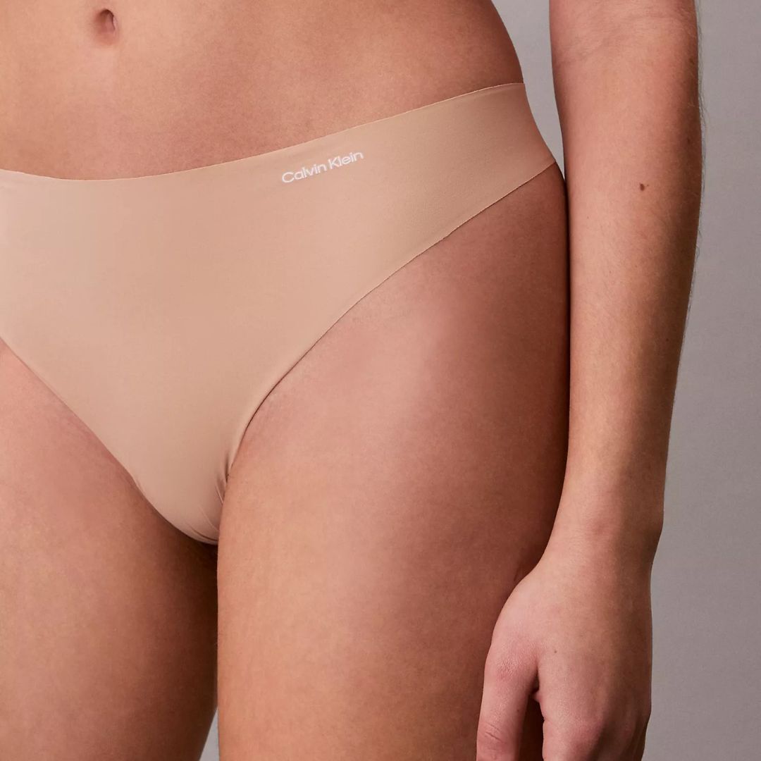 CALZONES CALVIN KLEIN MUJER MICROFIBRA STRECH SIN COSTURAS SET 3 UNIDADES - 2