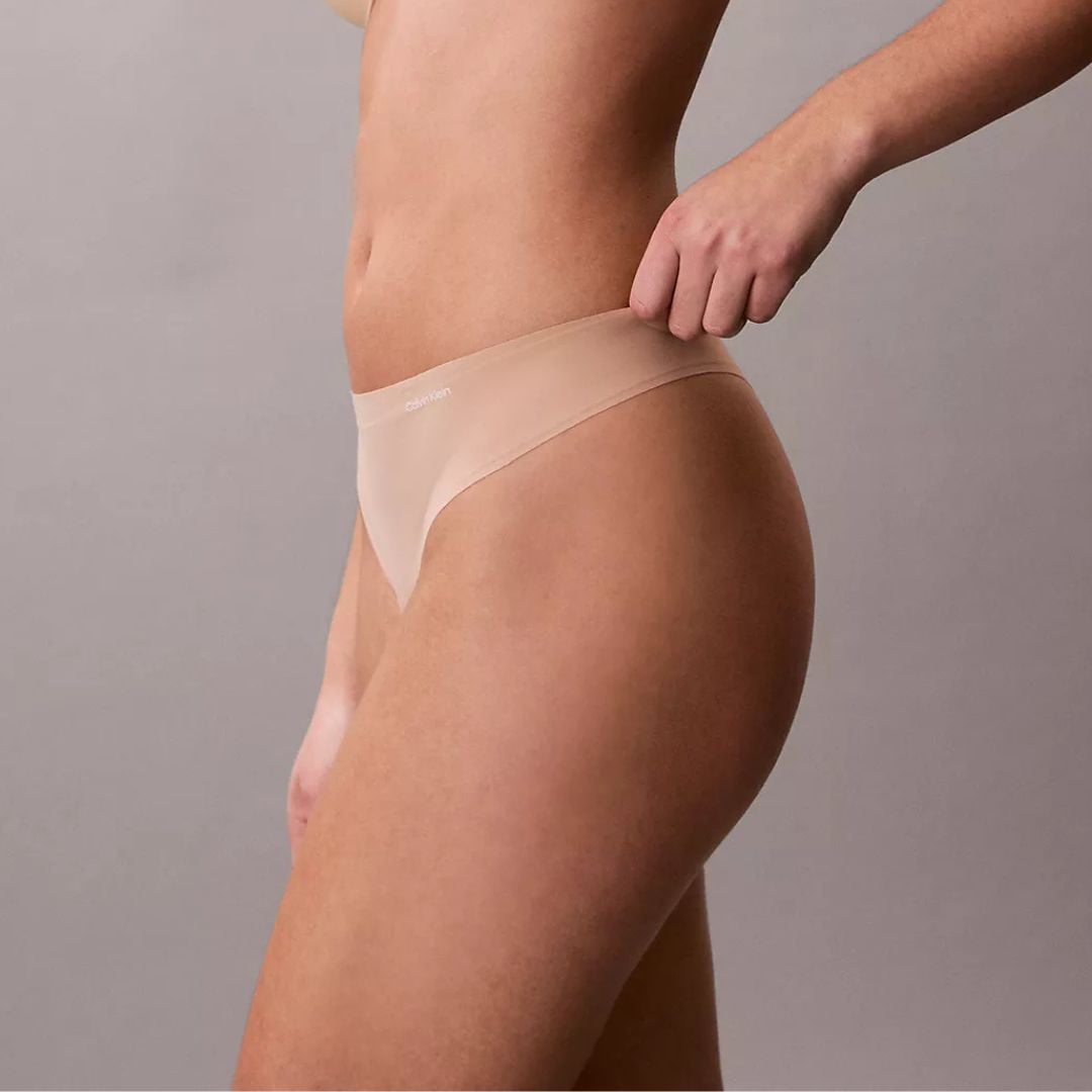 CALZONES CALVIN KLEIN MUJER MICROFIBRA STRECH SIN COSTURAS SET 3 UNIDADES - 5