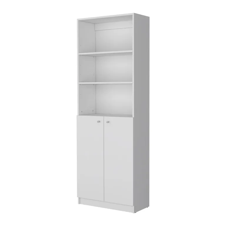 COMBO ESTANTES 2 PUERTAS CON NIVELES HOME BLANCO - 4