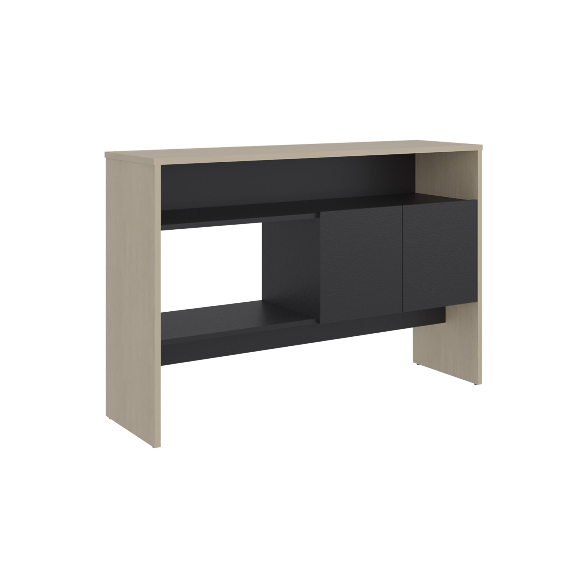 ARRIMO 2 PUERTAS CLASSIC COLOR 80,7X120X35,6 CM AVELLANA Y CARTAGENA - 1