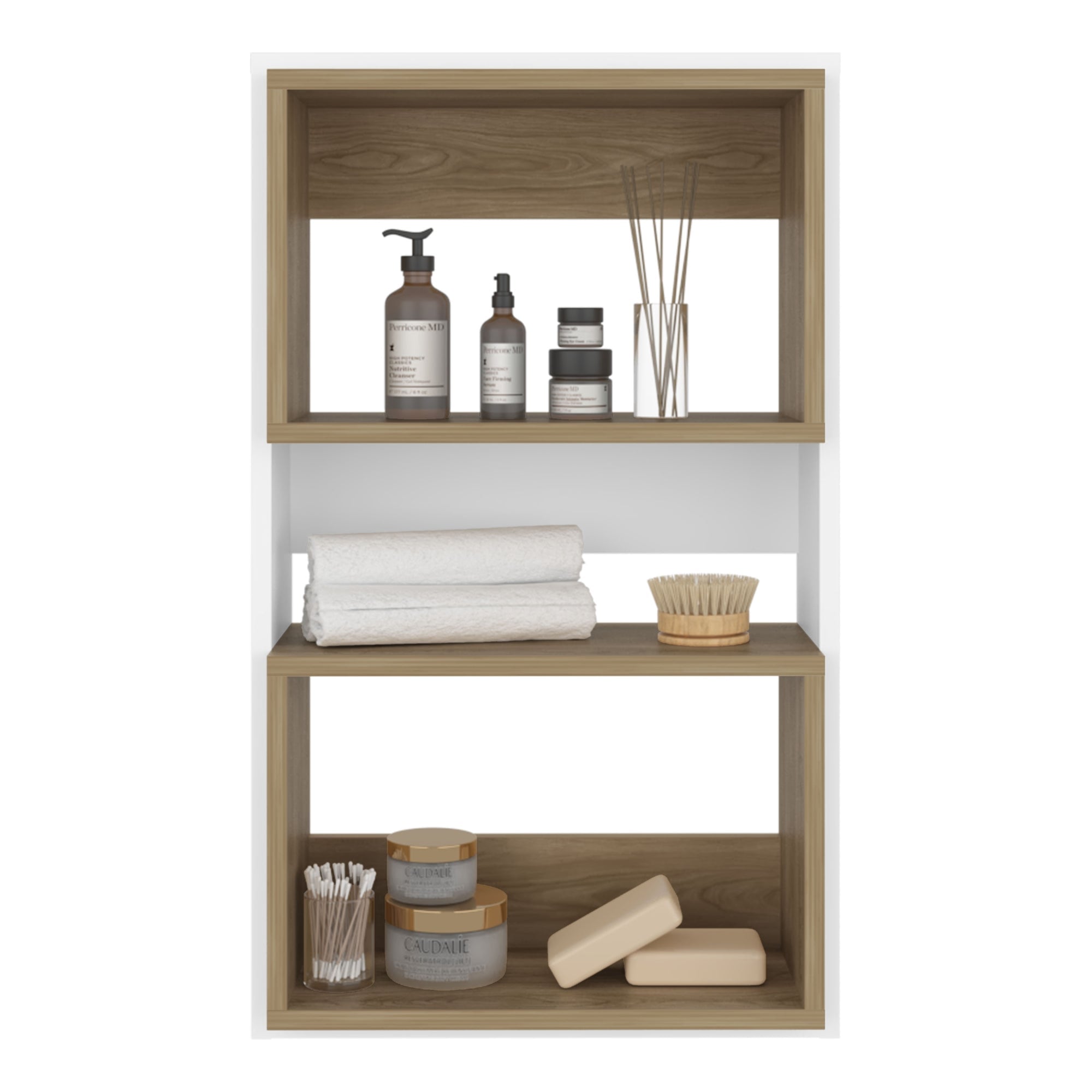 MUEBLE AUXILAR MURO BAÑO ECO 75,3X45X18,9 CM - 3