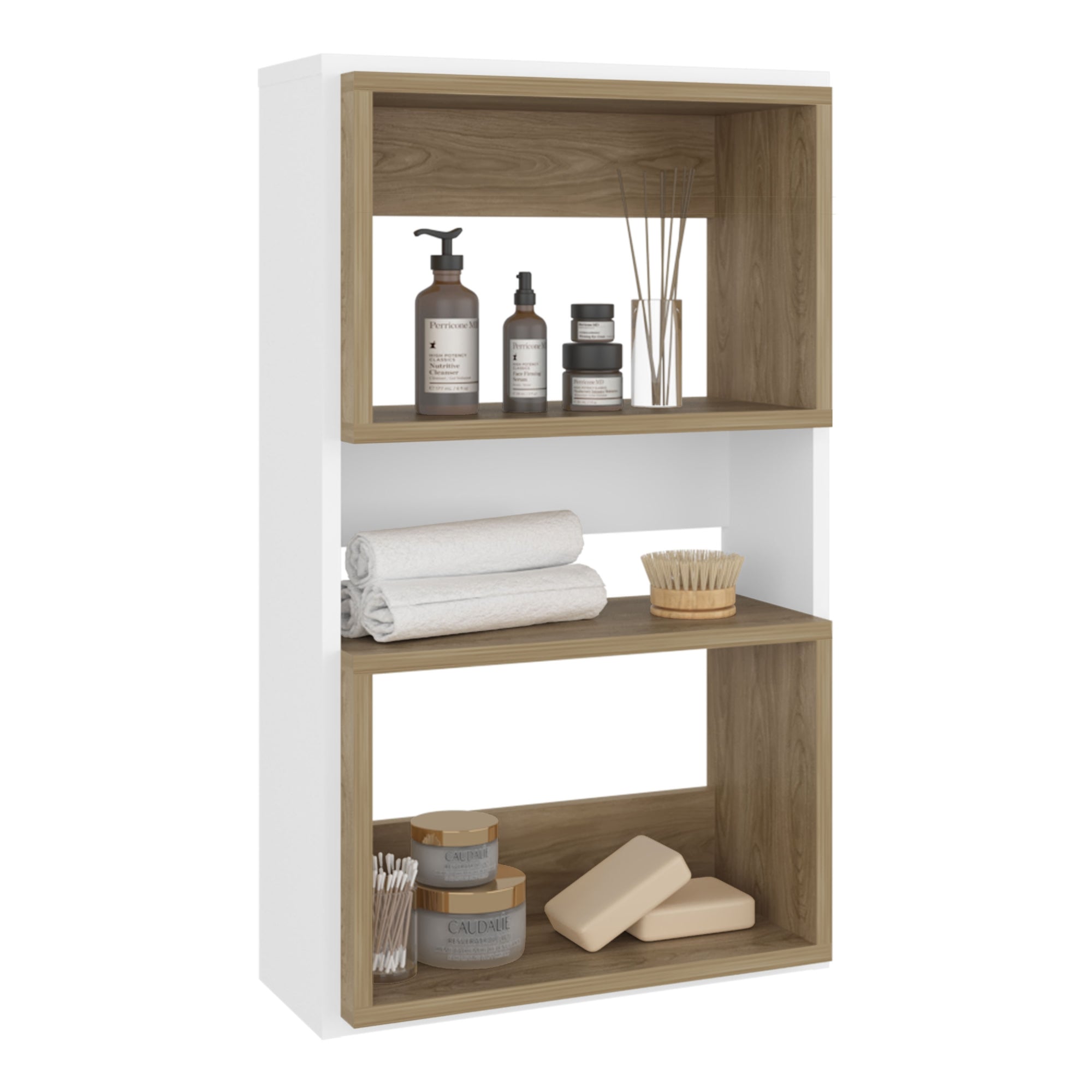 MUEBLE AUXILAR MURO BAÑO ECO 75,3X45X18,9 CM - 4
