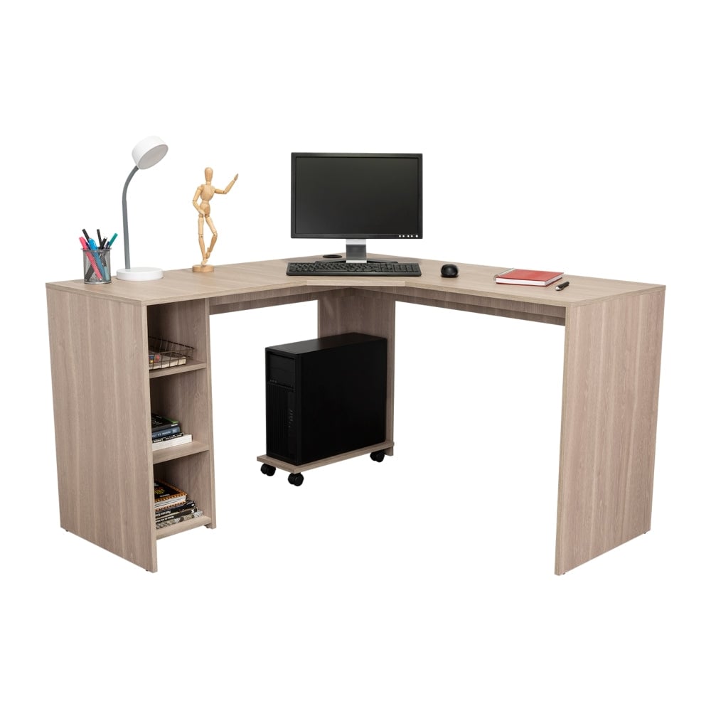 ESCRITORIO EN L Y MODULO TORRE PC BAGGIO BARDOLINO - 3
