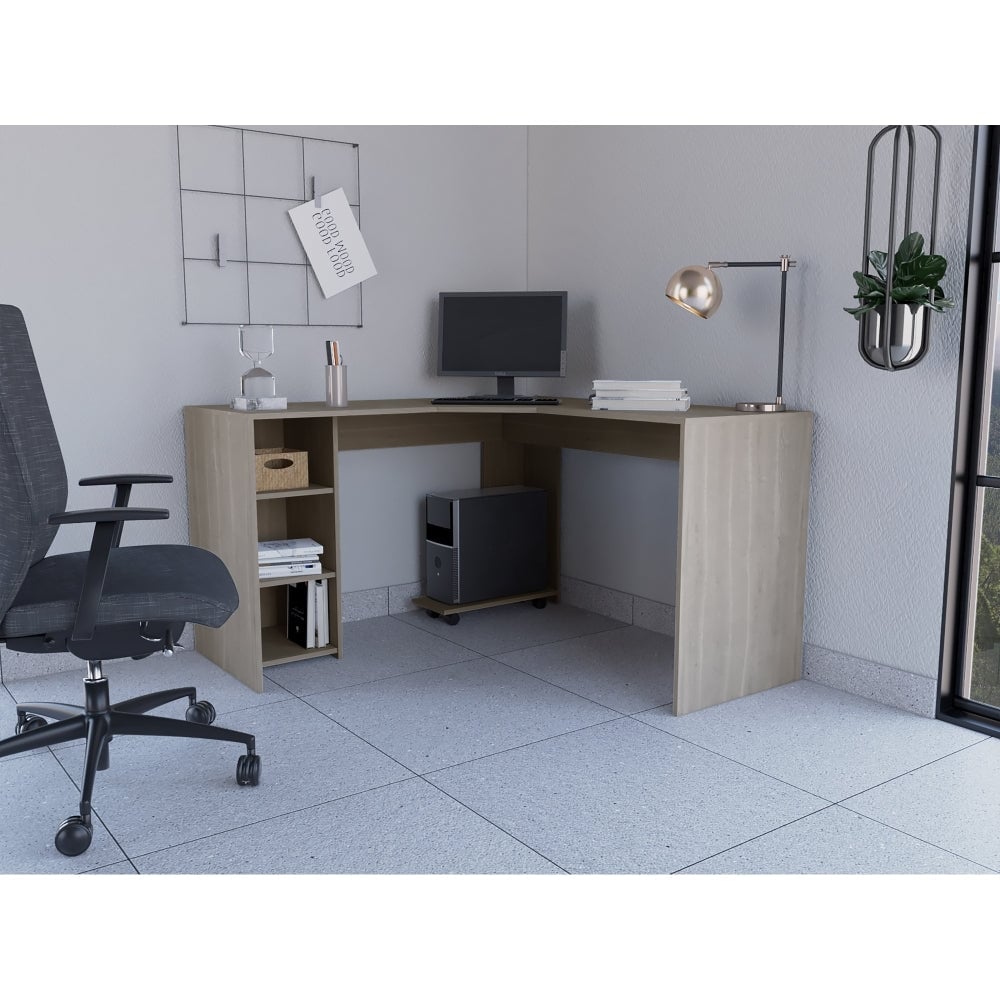 ESCRITORIO EN L Y MODULO TORRE PC BAGGIO BARDOLINO - 5