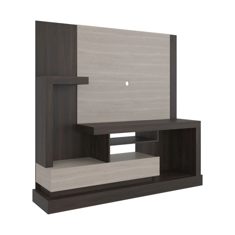 ESTANTE TV 55 ALCACERES 1 PUERTA NOGAL Y MIEL 172,2X180,0X41,5 CM - 5