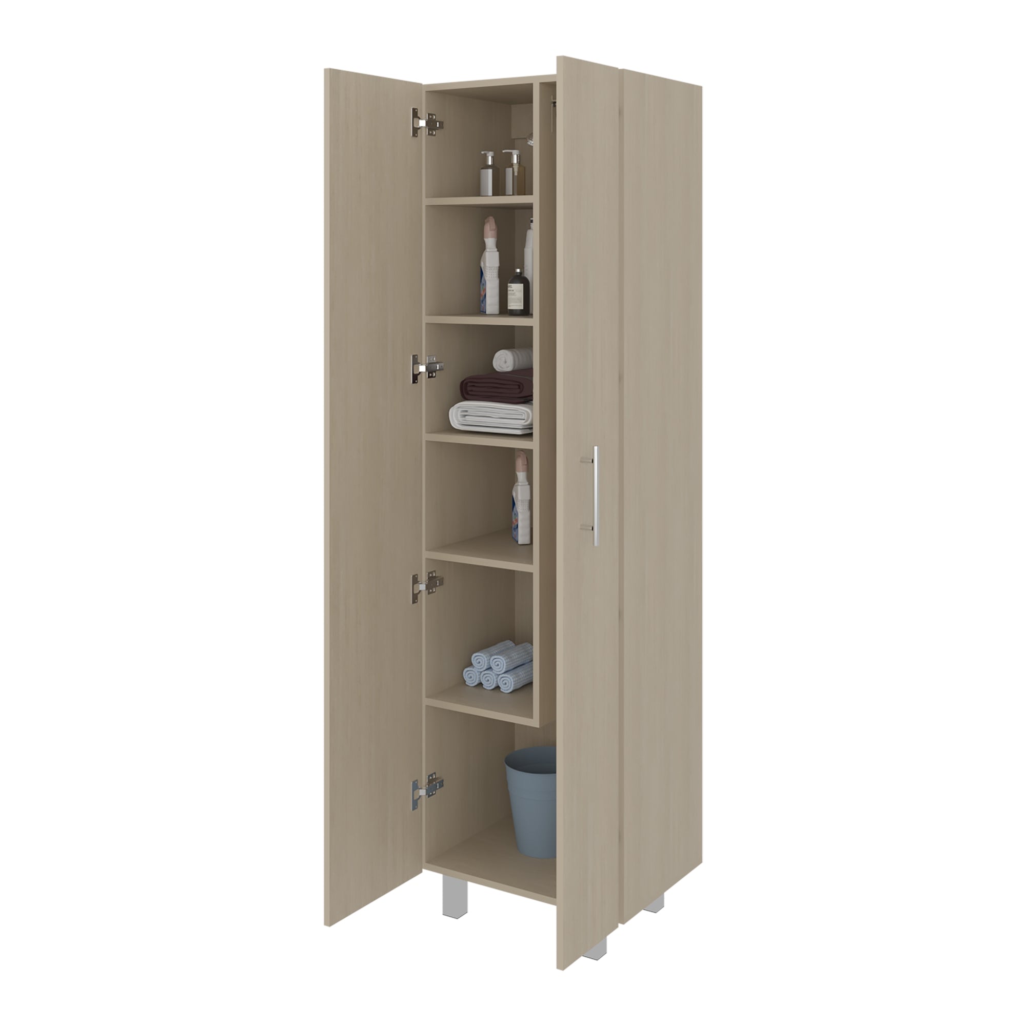 MUEBLE DE ASEO 2 PUERTAS NALA 181,1X51,2X36,8 CM CARTAGENA - 3