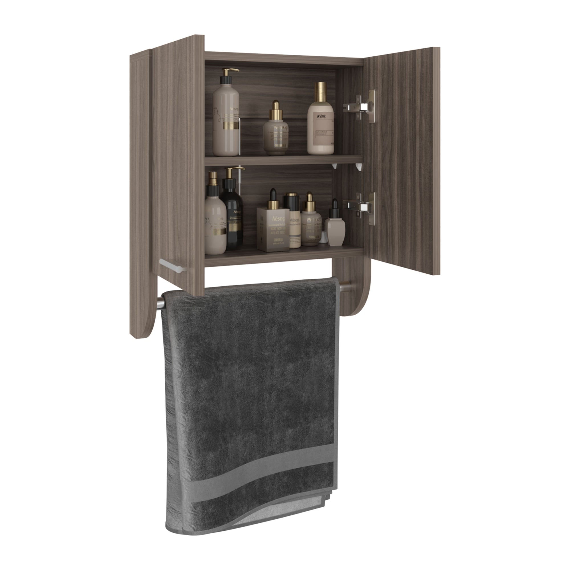 BOTIQUIN 2 PUERTAS BATH 50,0X45,0X14,5 CM - 3