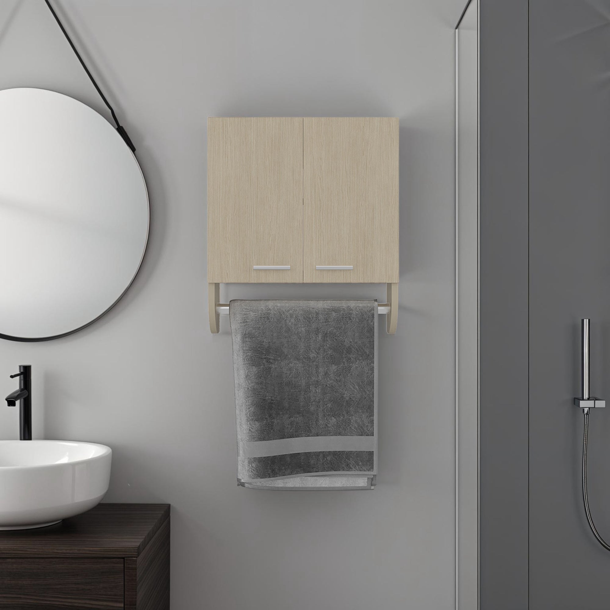 BOTIQUIN 2 PUERTAS BATH 50,0X45,0X14,5 CM - 5