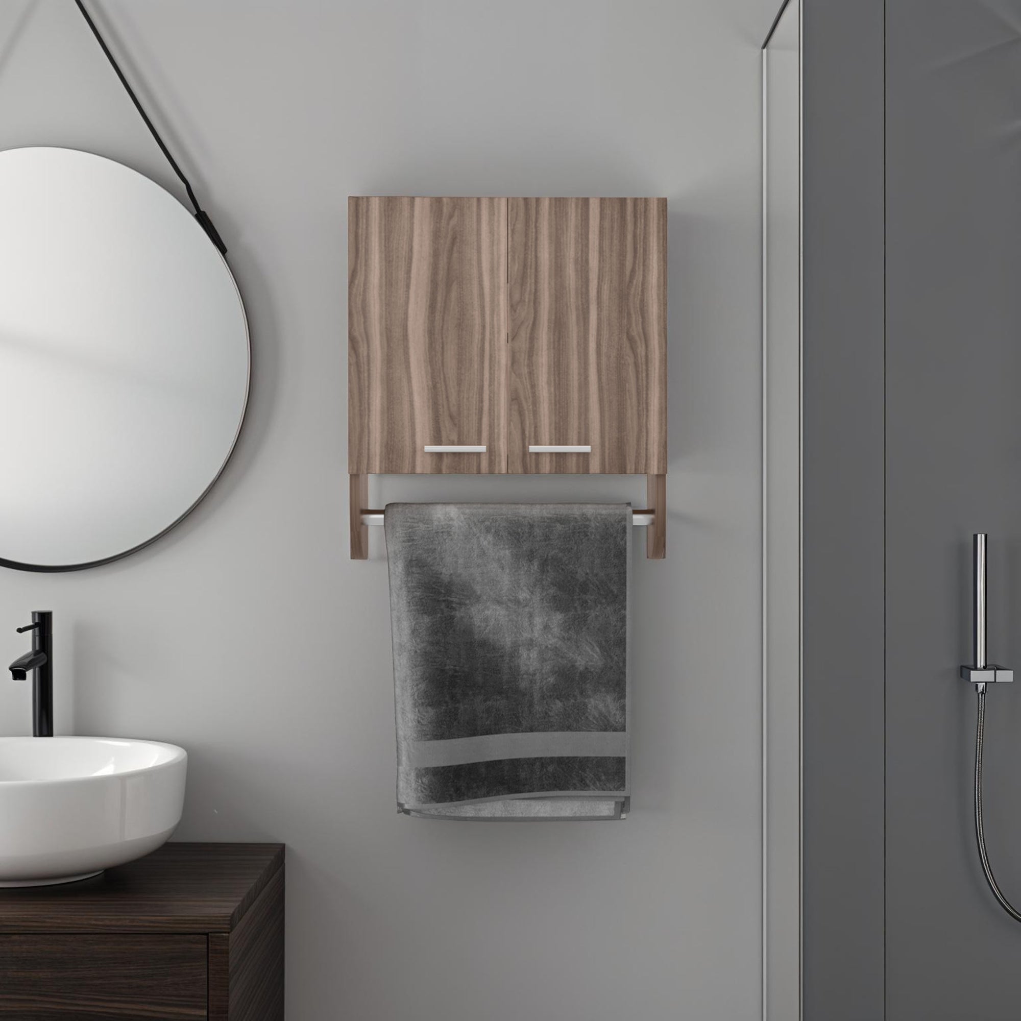 BOTIQUIN 2 PUERTAS BATH 50,0X45,0X14,5 CM - 5