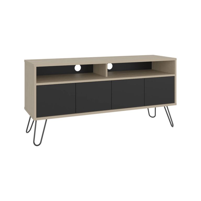 RACK TV55 4 PUERTAS VASSEL WENGUE Y CARTAGENA 60,0X123,5X38,6 CM - 3