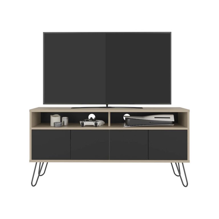 RACK TV55 4 PUERTAS VASSEL WENGUE Y CARTAGENA 60,0X123,5X38,6 CM - 6