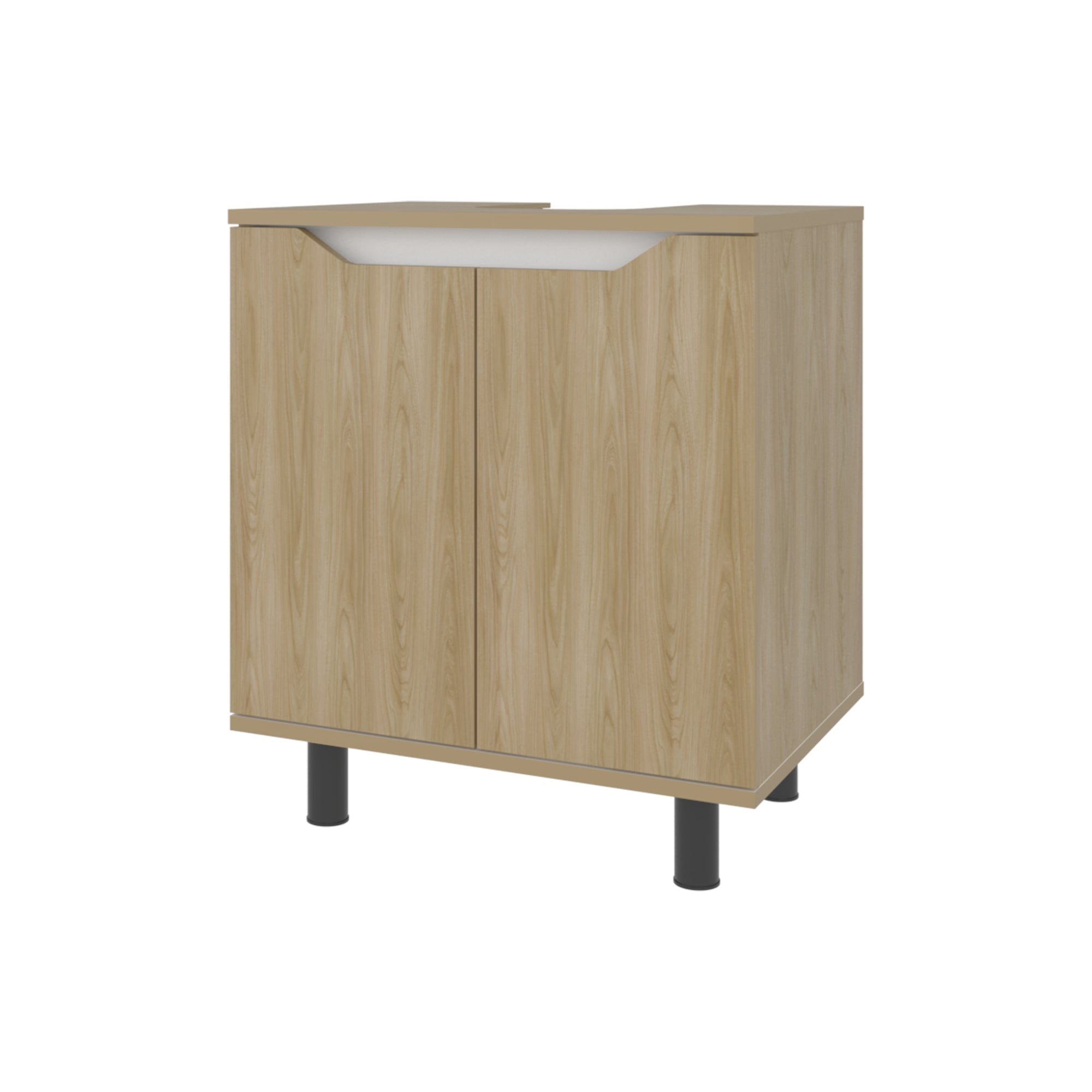 MUEBLE PARA LAVAMANOS 2 PUERTAS MARLO 63,0X55,0X41,3 CM - 1