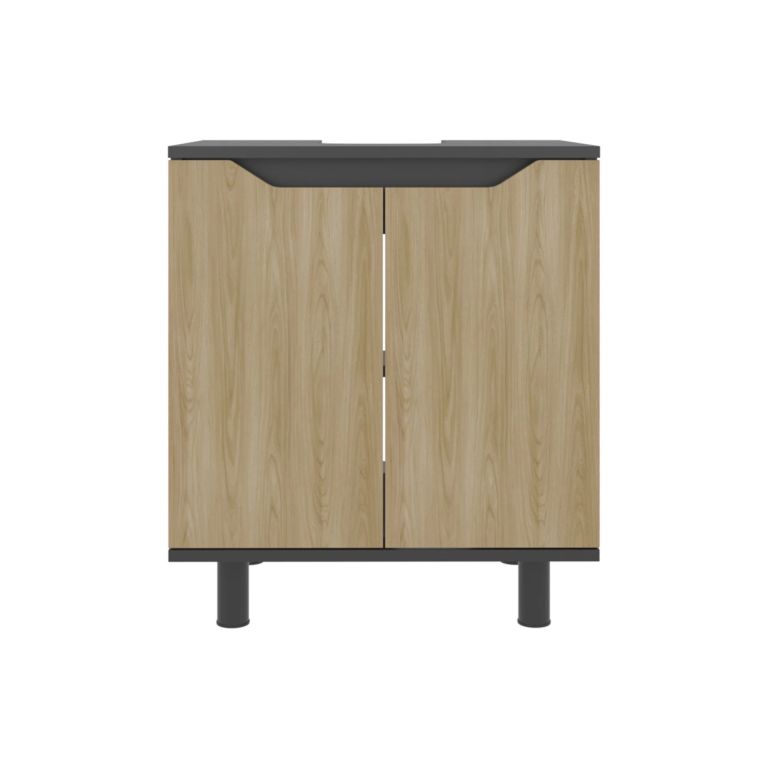 MUEBLE PARA LAVAMANOS 2 PUERTAS MARLO 63,0X55,0X41,3 CM - 6