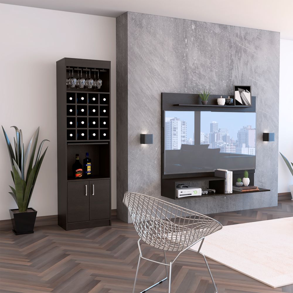 COMBO PANEL TV 55' + BAR BEIJING WENGUE - 1