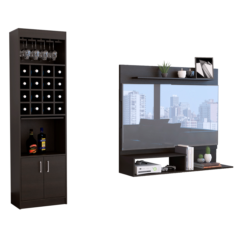 COMBO PANEL TV 55' + BAR BEIJING WENGUE - 2