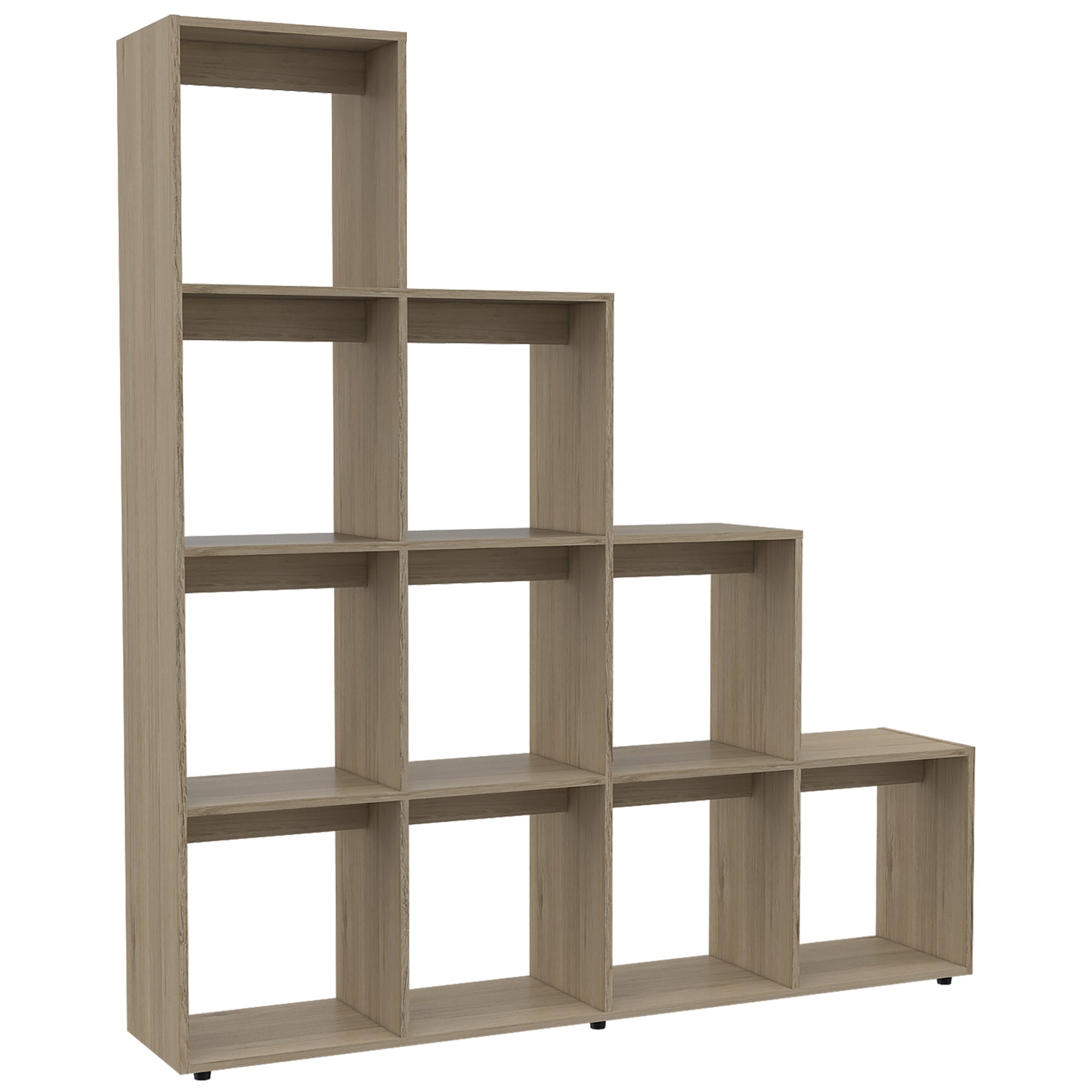 COMBO RACK EXTENSIBLE TV40 + BIBLIOTECA ESCALERA BEIJING ROVERE - 4