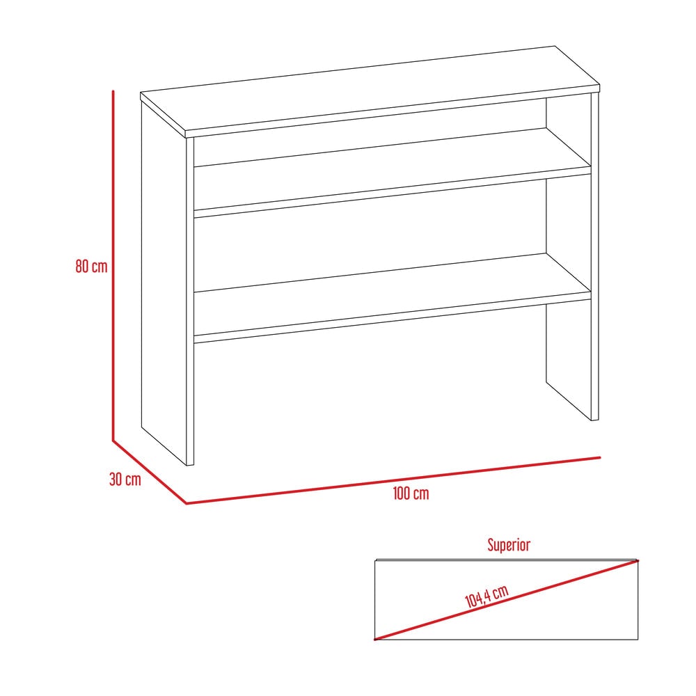 SET TUHOME BEIJING RACK EXTENSIBLE TV40 + BIBLIOTECA ESCALERA + ARRIMO + MESA DE CENTRO ROVERE - 5