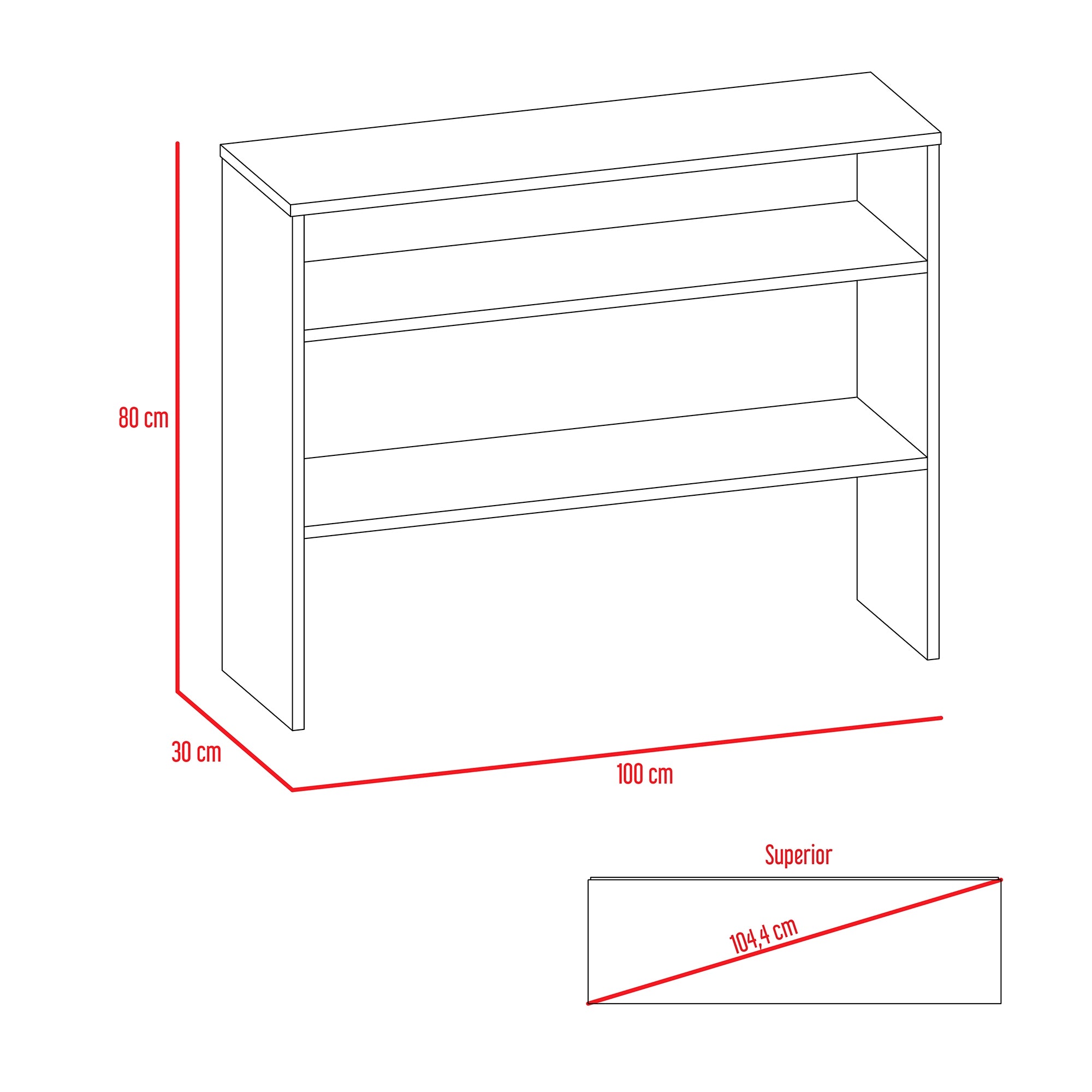SET TUHOME BEIJING PANEL TV55 + ARRIMO ROVERE BLANCO - 6