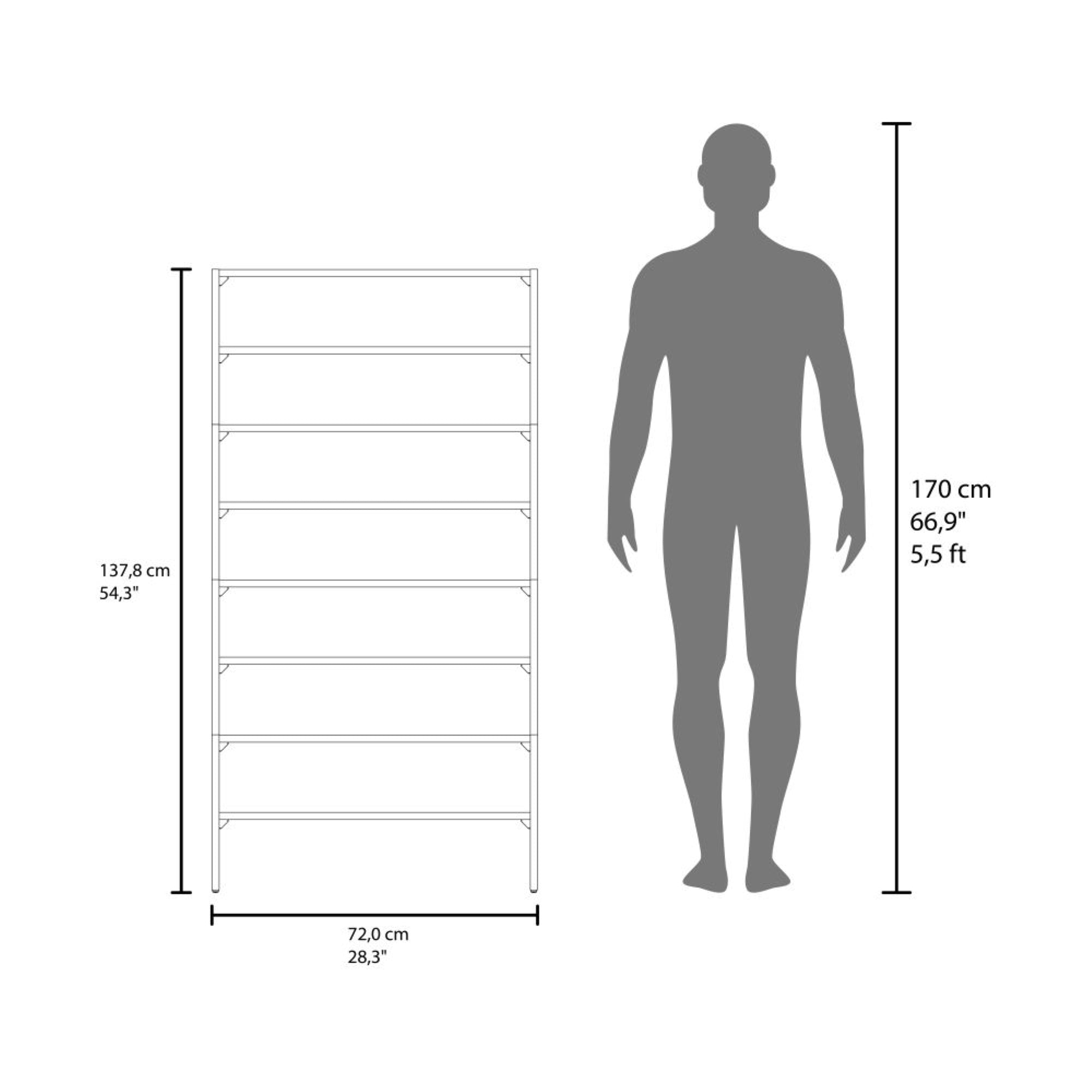 MODULO ZAPATERO Z-72 APILABLE 8 NIVELES - 7