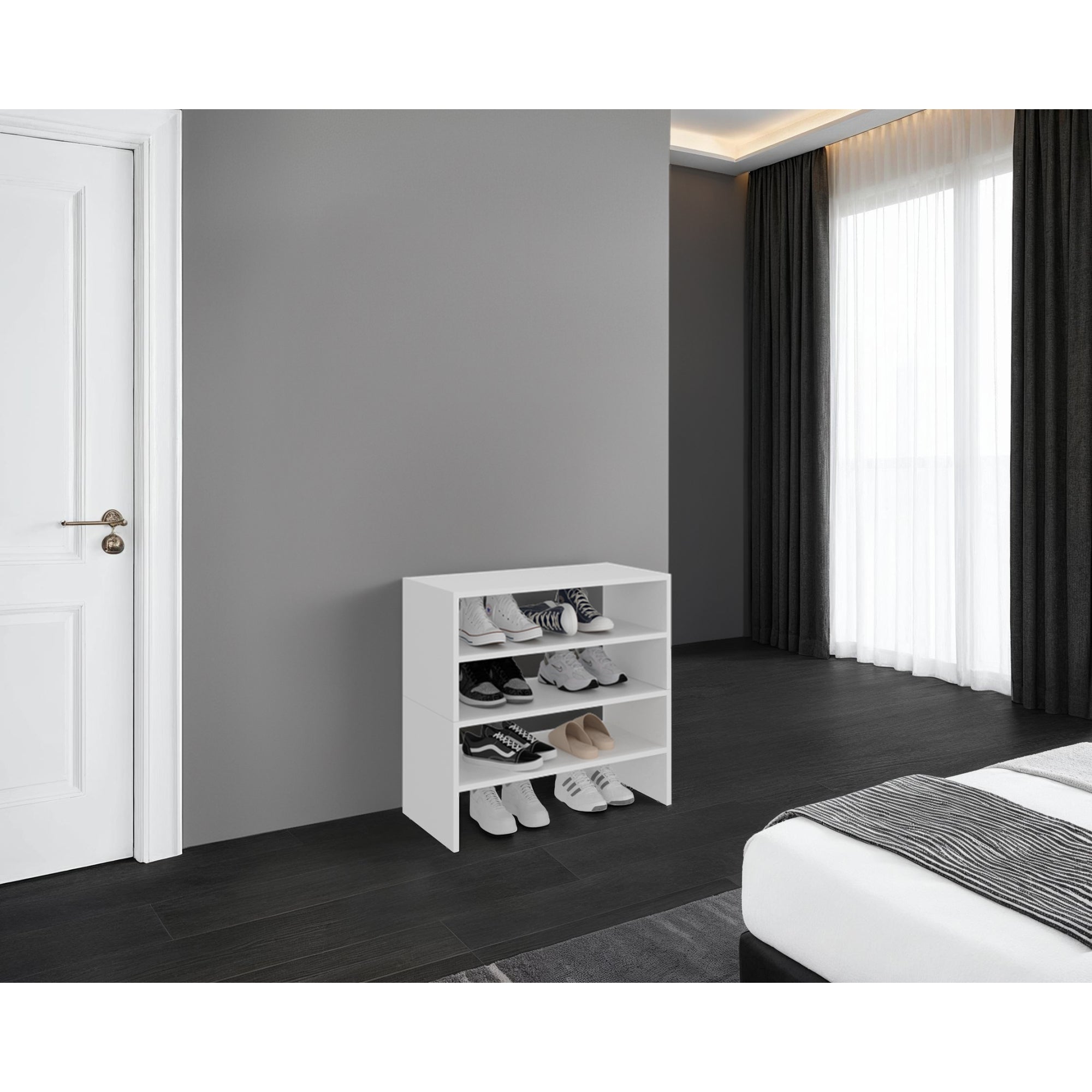MODULO ZAPATERO Z-72 APILABLE 4 NIVELES - 2