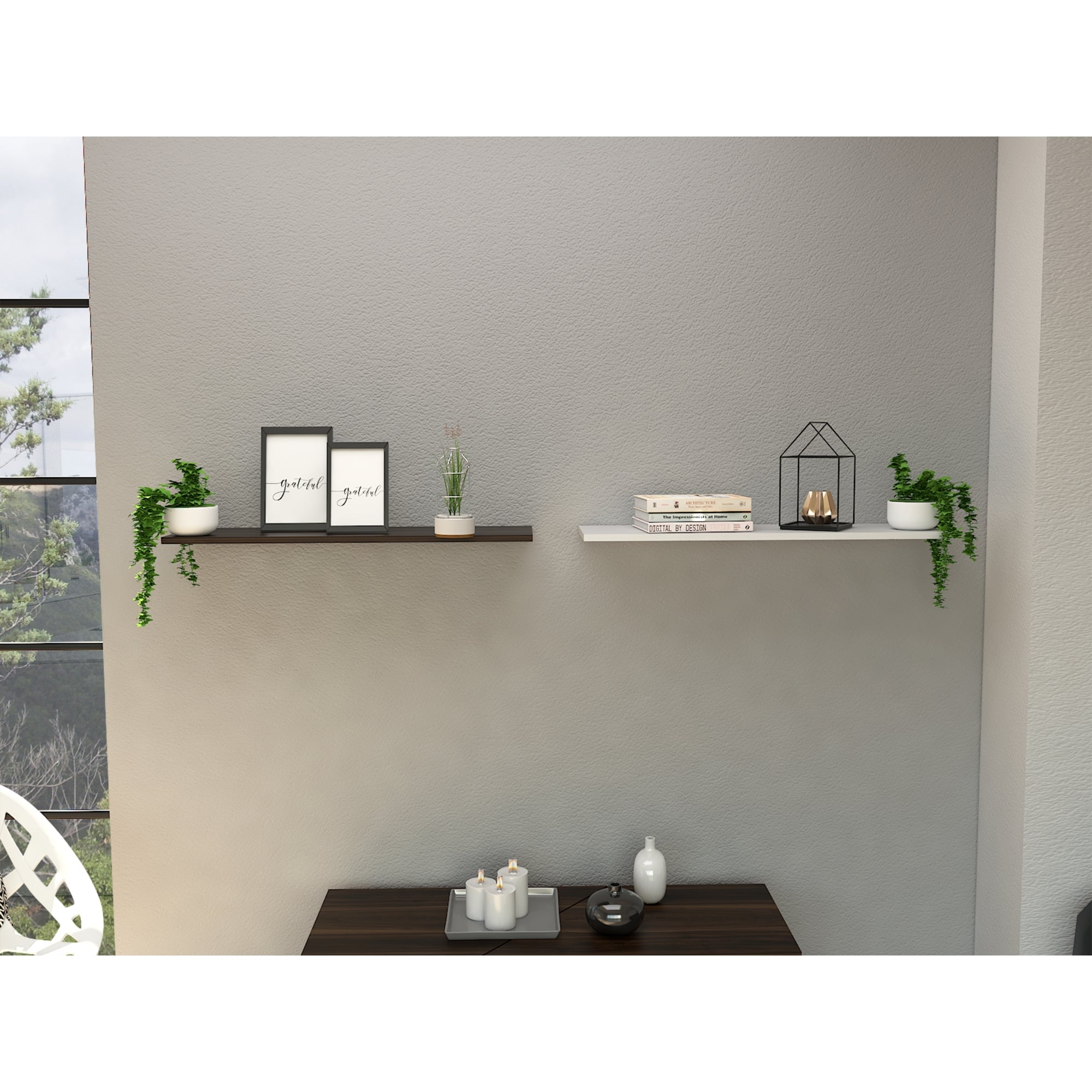 SET DE 2 REPISAS VASSEL 1,5X160,0X25,0 CM - 4