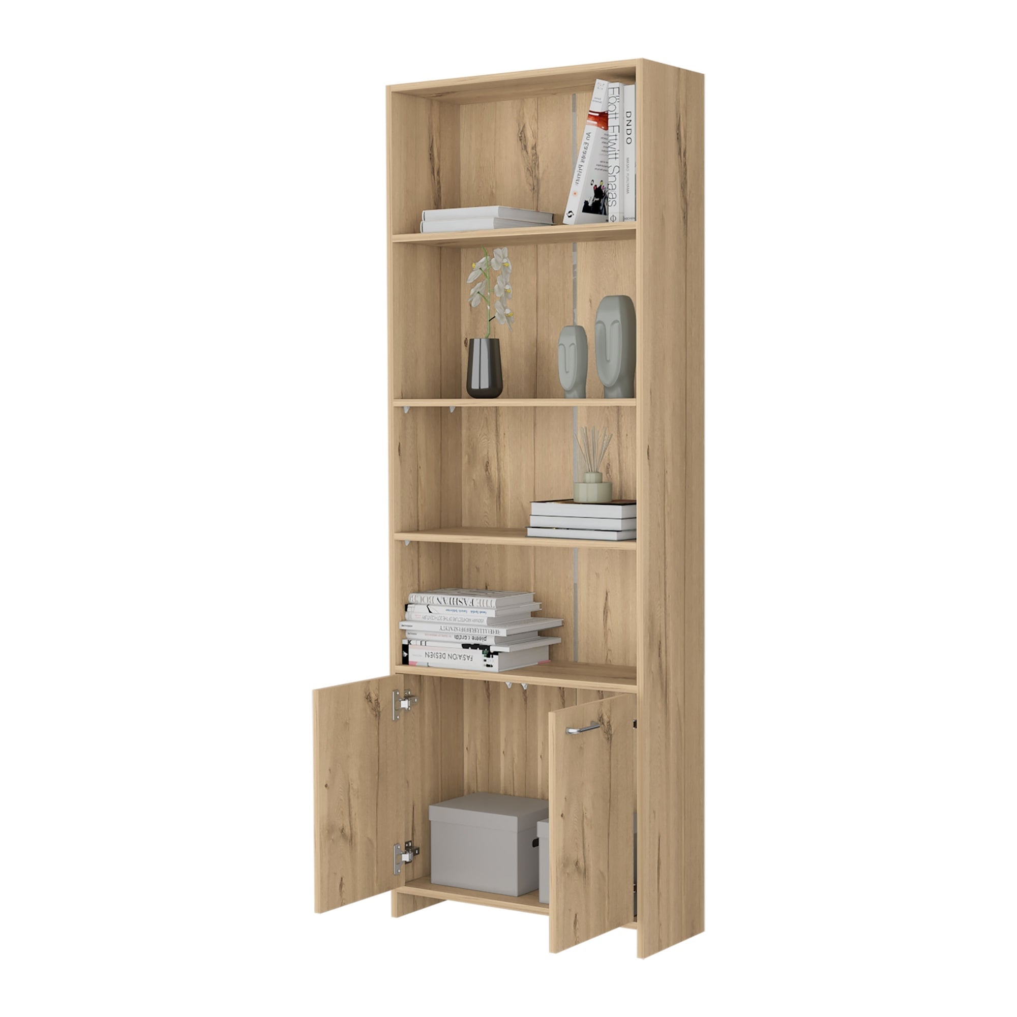 BIBLIOTECA LISA CON PUERTAS DUNA - 3