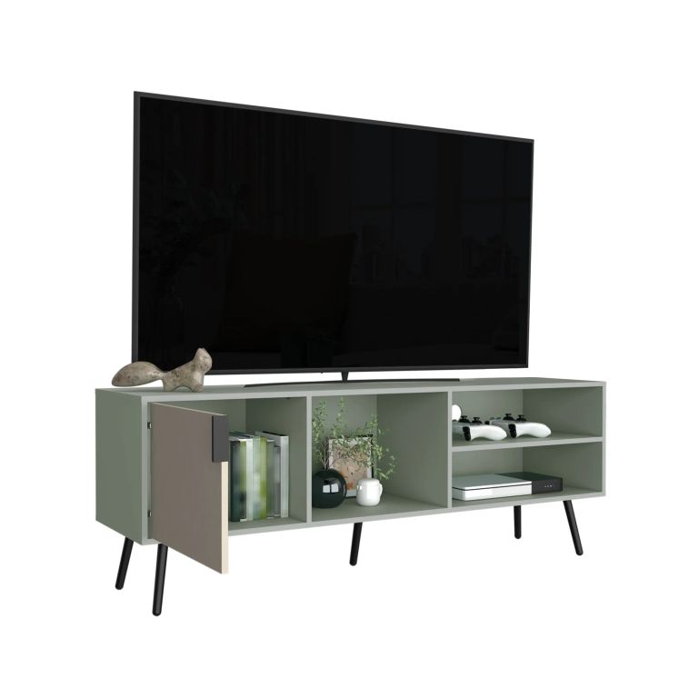 RACK TV 65 VULCAN 1 PUERTA AGAVE Y TOQUILLA 58,0X160,0X40,0 CM - 5