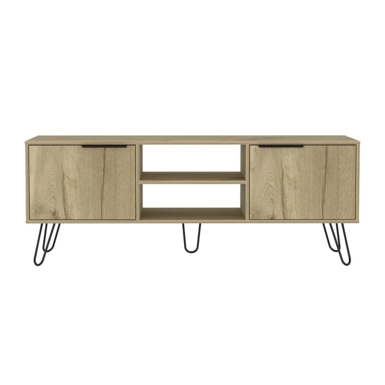 RACK TV65' AUGUSTA 2 PUERTAS DUNA Y WENGUE 57,0X150,0X39,5 CM - 3