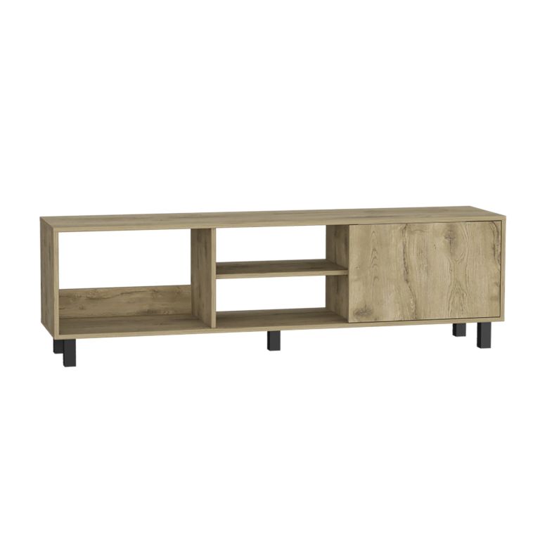 RACK TV65' AUGUSTA 2 PUERTAS DUNA Y WENGUE 57,0X150,0X39,5 CM - 4