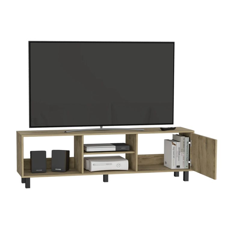 RACK TV65' AUGUSTA 2 PUERTAS DUNA Y WENGUE 57,0X150,0X39,5 CM - 7