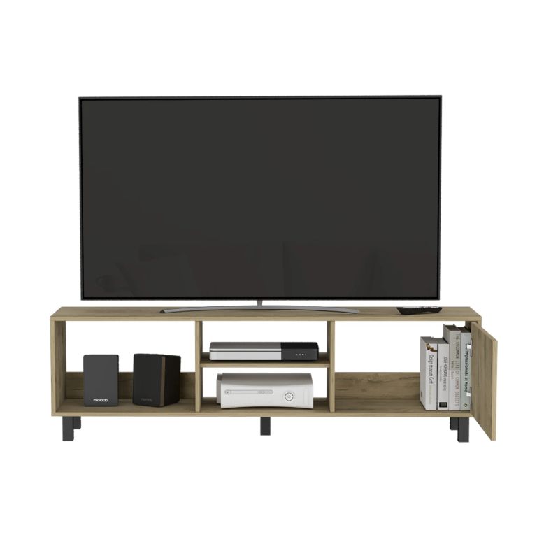 RACK TV65' AUGUSTA 2 PUERTAS DUNA Y WENGUE 57,0X150,0X39,5 CM - 8