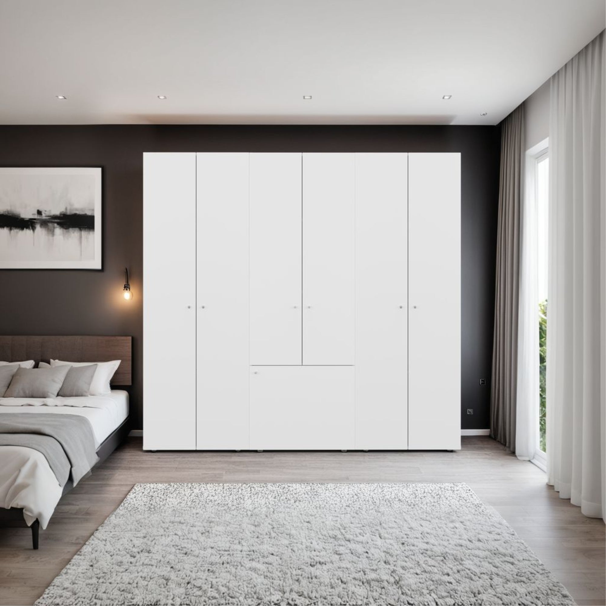 COMBO ROPERO 7 PUERTAS DREAMS 170,0X180,0X40,2 CM - 1