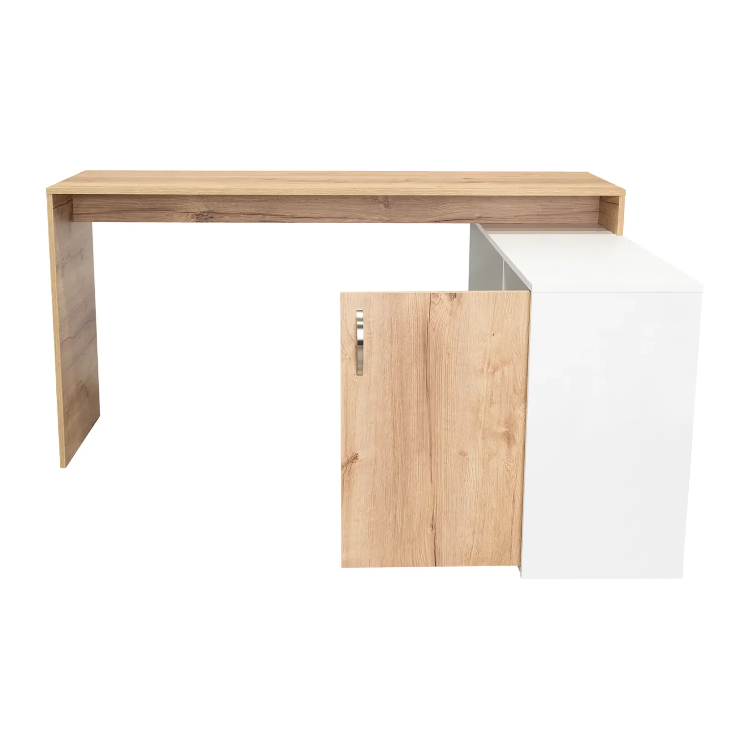 ESCRITORIO EN L 1 PUERTA AXIS 76,5X151,5X116,5 CM - 6