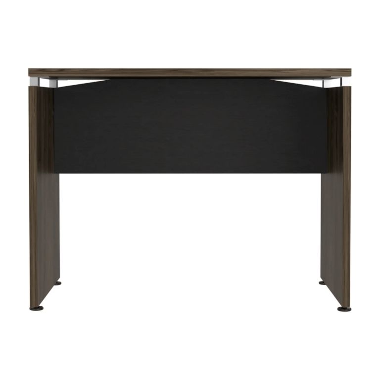 ESCRITORIO M-100 HOME OFFICE NEGRO Y COÑAC 75X100X60 CM - 5