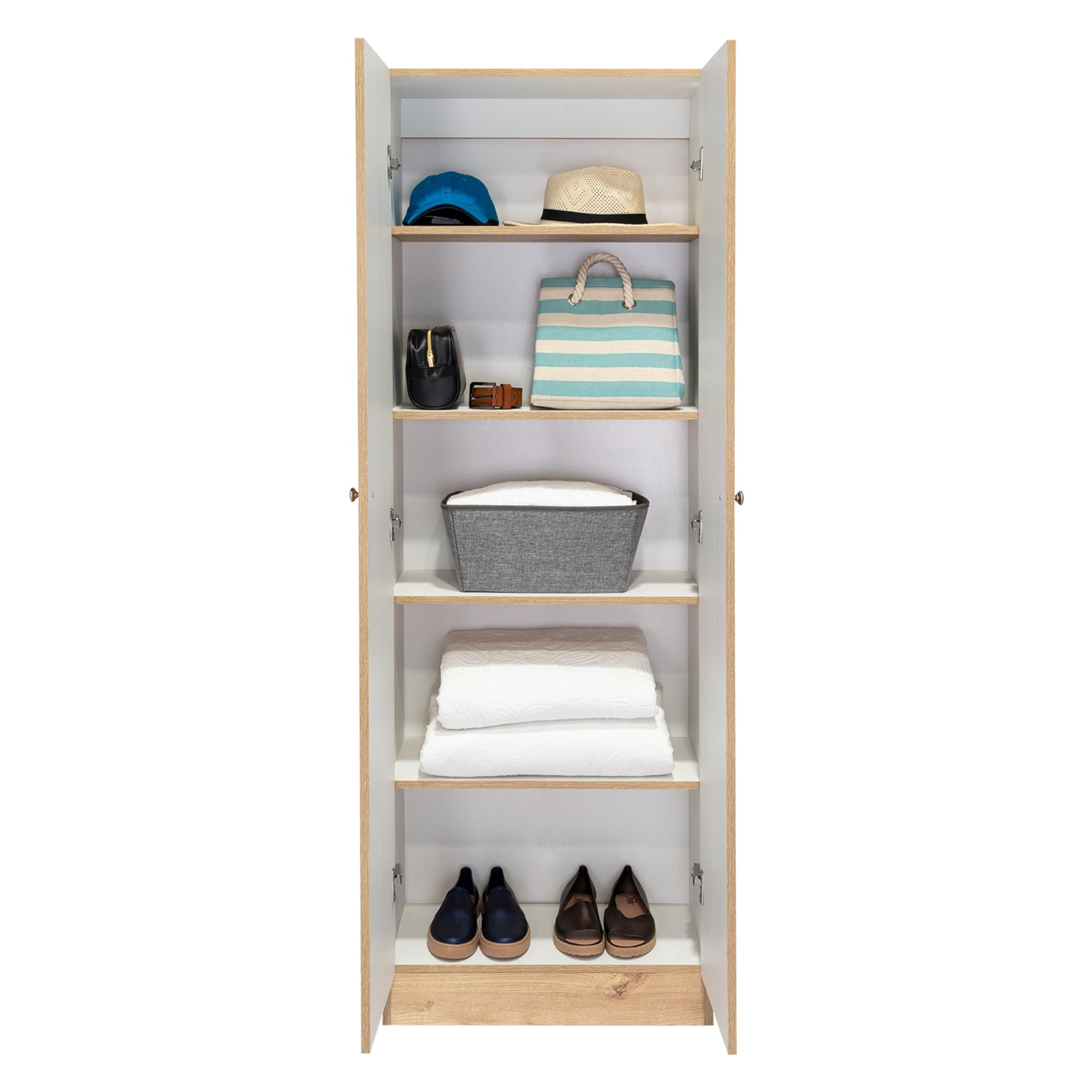 ROPERO 2 PUERTAS TUHOME 180,0X30,2X60,0 CM - 4