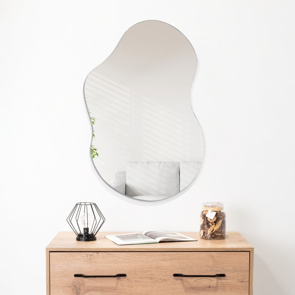 ESPEJO BELATERRA DISEÑO IRREGULAR 84,0X54,0 CM - 1