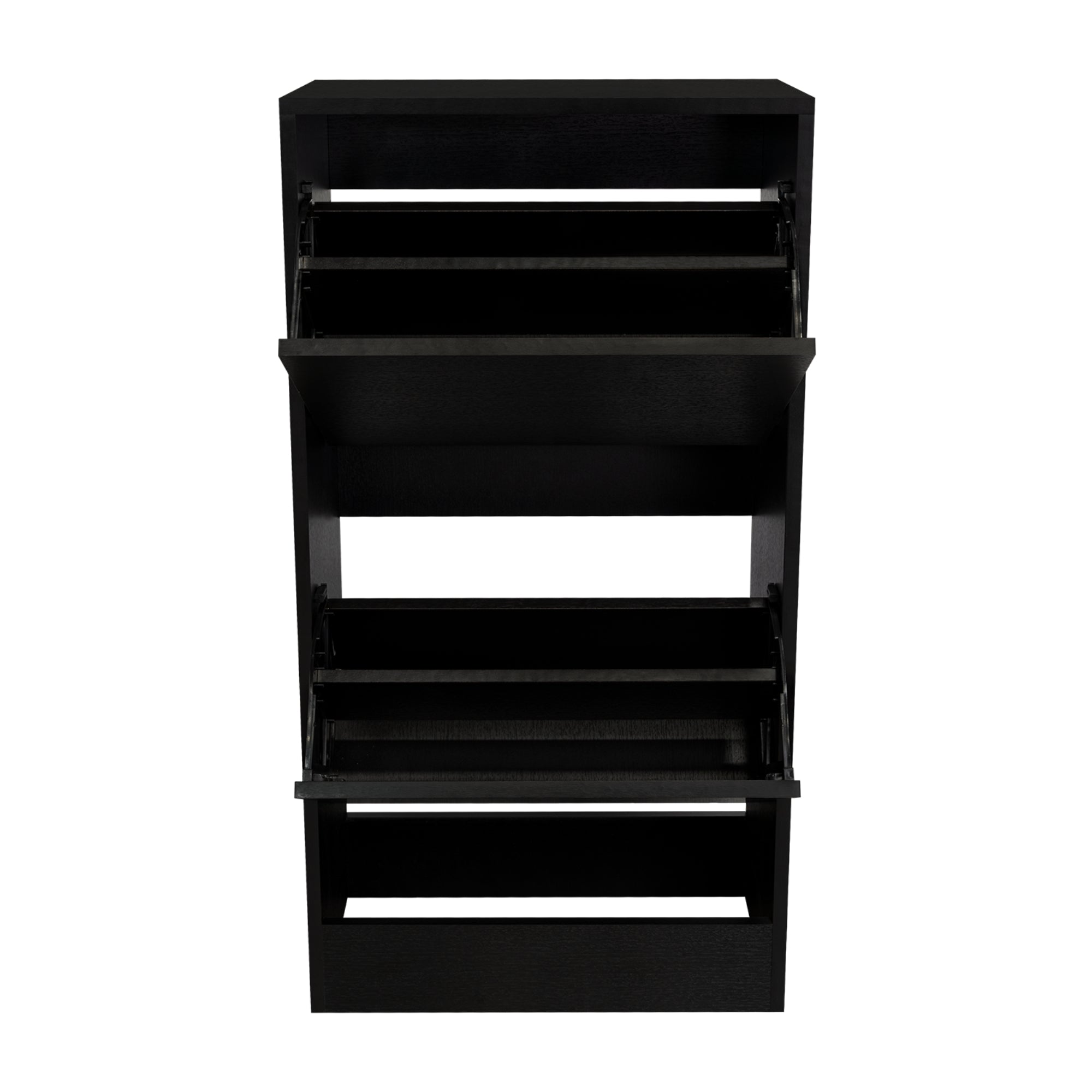 ZAPATERO ORGANIZADOR BELTON 2 NIVELES WENGUE 93,6X49,0X28,0 CM - 3
