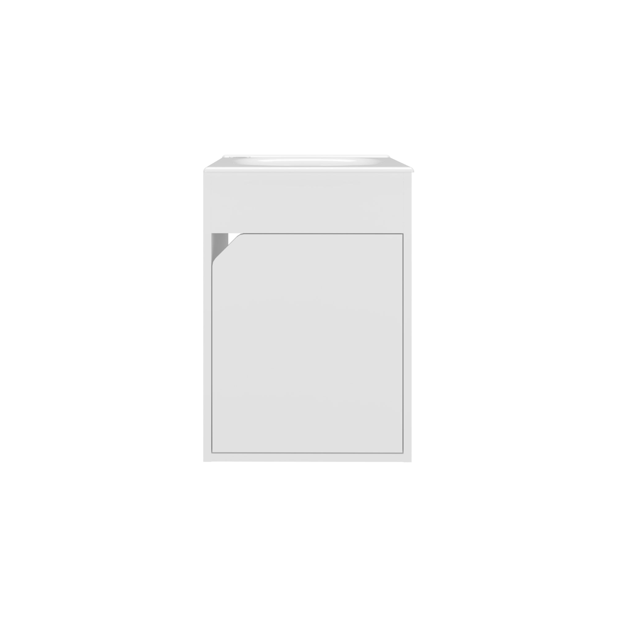 VANITORIO FLOTANTE BETHEL 1 PUERTA 55,0X39,4X32,0 CM - 2
