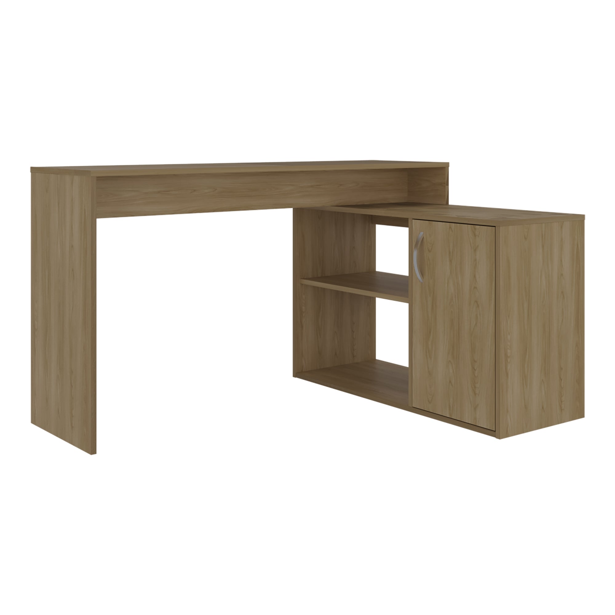 ESCRITORIO EN L 1 PUERTA AXIS ECO 71,0X125,0X90,0 CM - 1