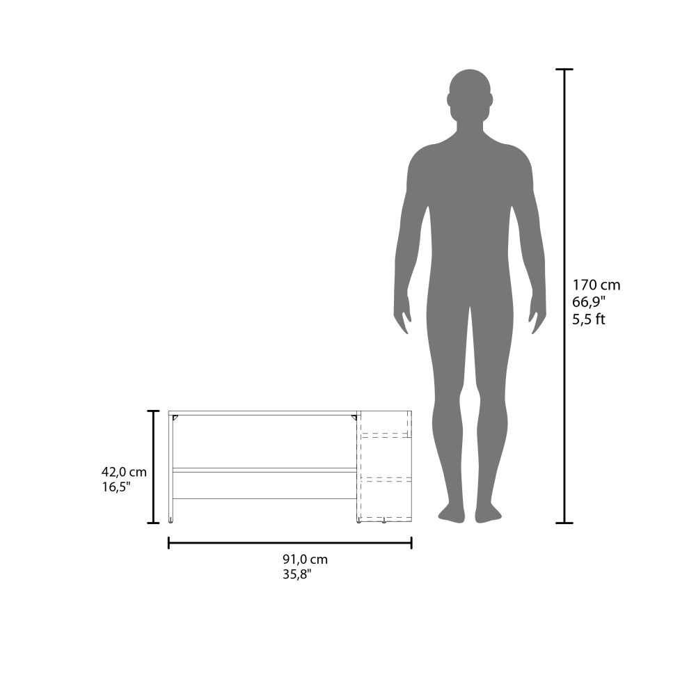 MESA CENTRO ADEL 42,0X91,0X45,0 CM - 6