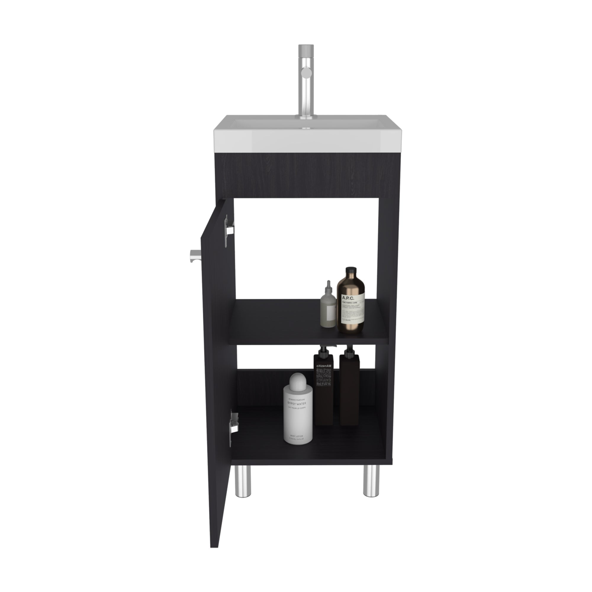 VANITORIO 1 PUERTA RIVERA 84,0X40,2X32,0 CM - 3