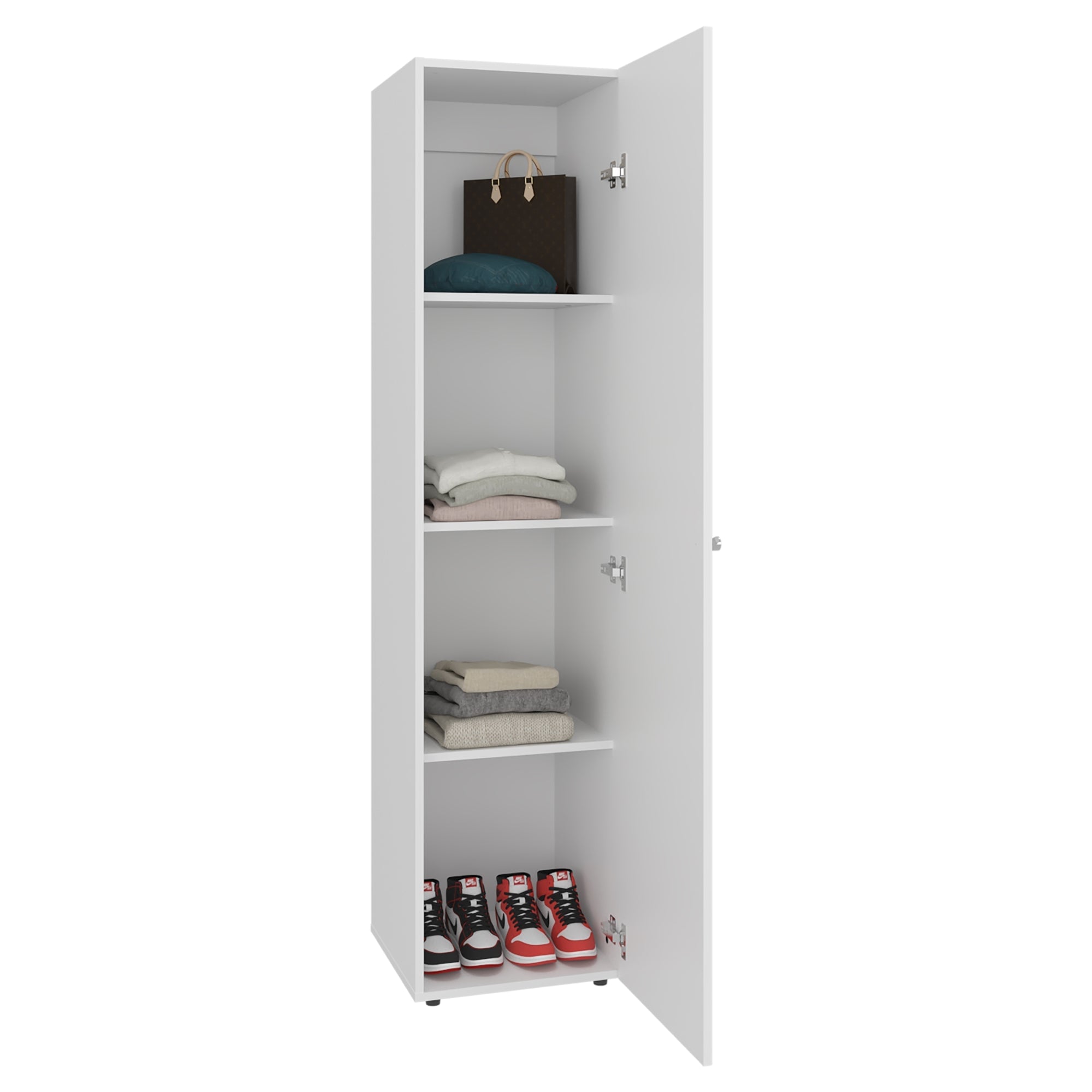 ROPERO 1 PUERTA CON ESPEJO TUHOME DREAMS 170,0X40,0X40,2 CM - 3
