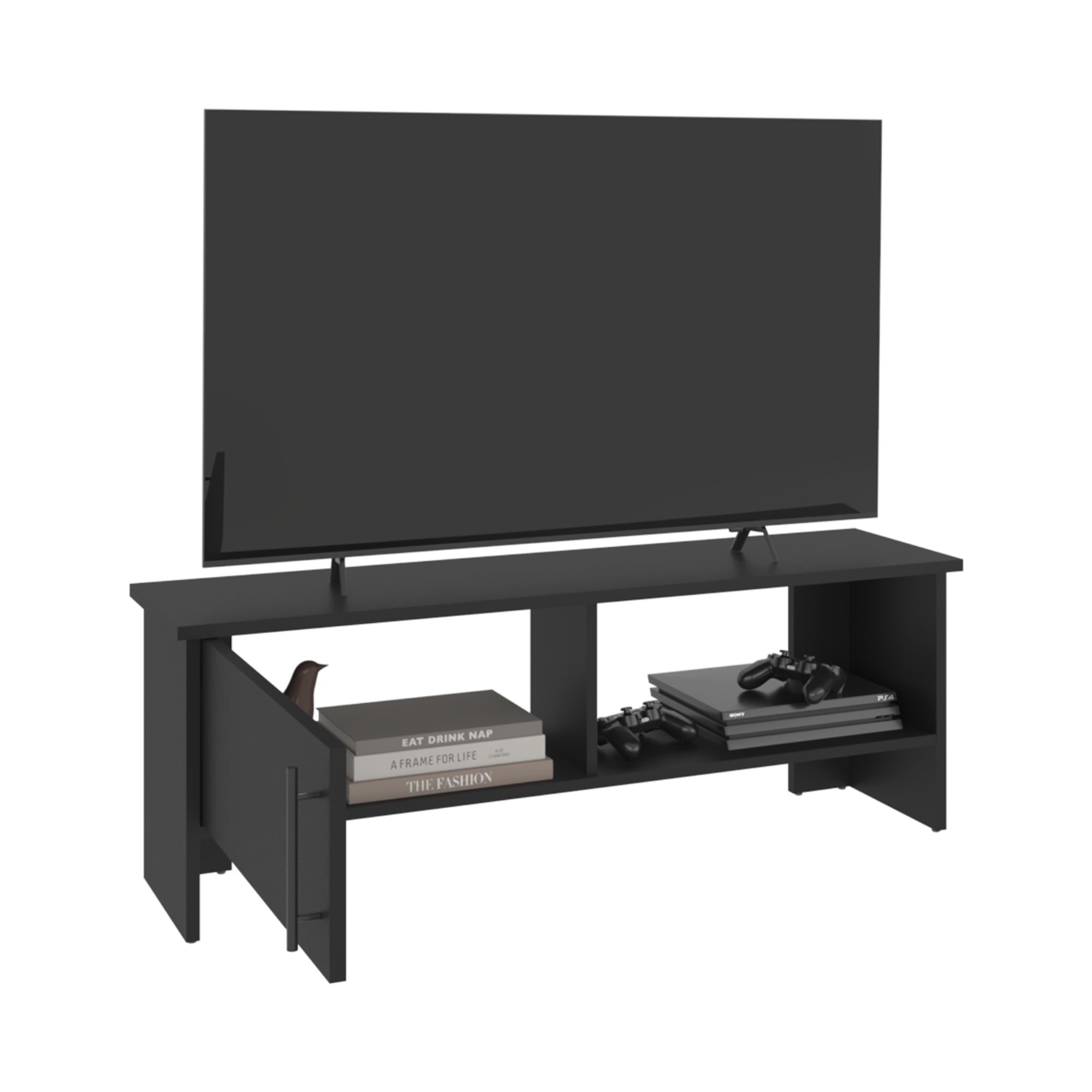 RACK TV 65' NAVIA 1 PUERTA WENGUE 42,2X120,3X31,1 CM - 3