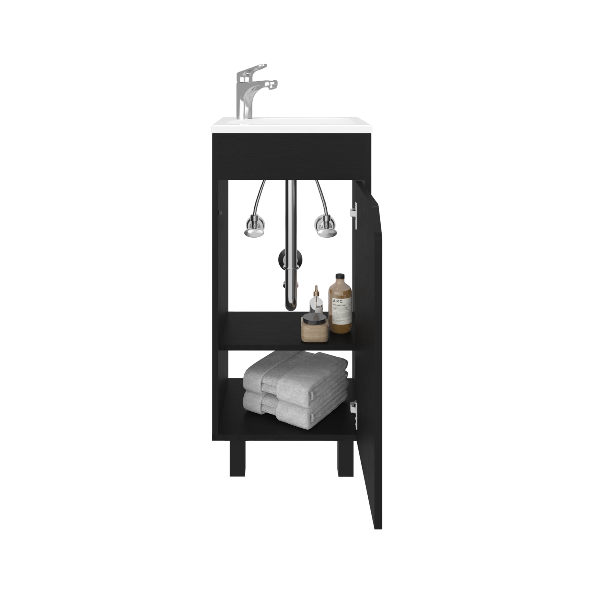 VANITORIO 1 PUERTA BETHEL 86,4X40,0X32,5 CM - 3