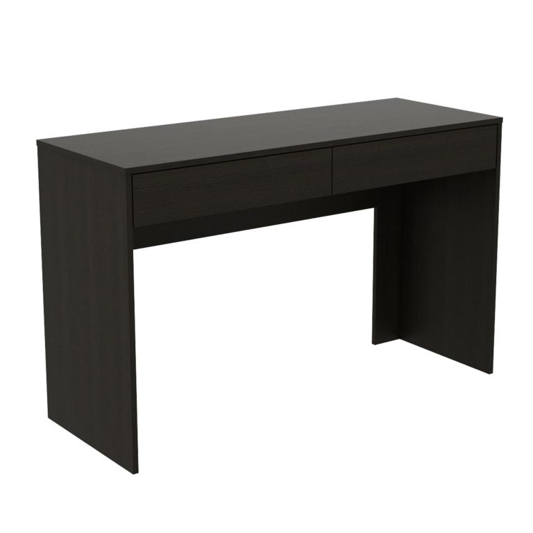ESCRITORIO 2 CAJONES ACRE WENGUE 75,0X120,2X45,0 CM - 2