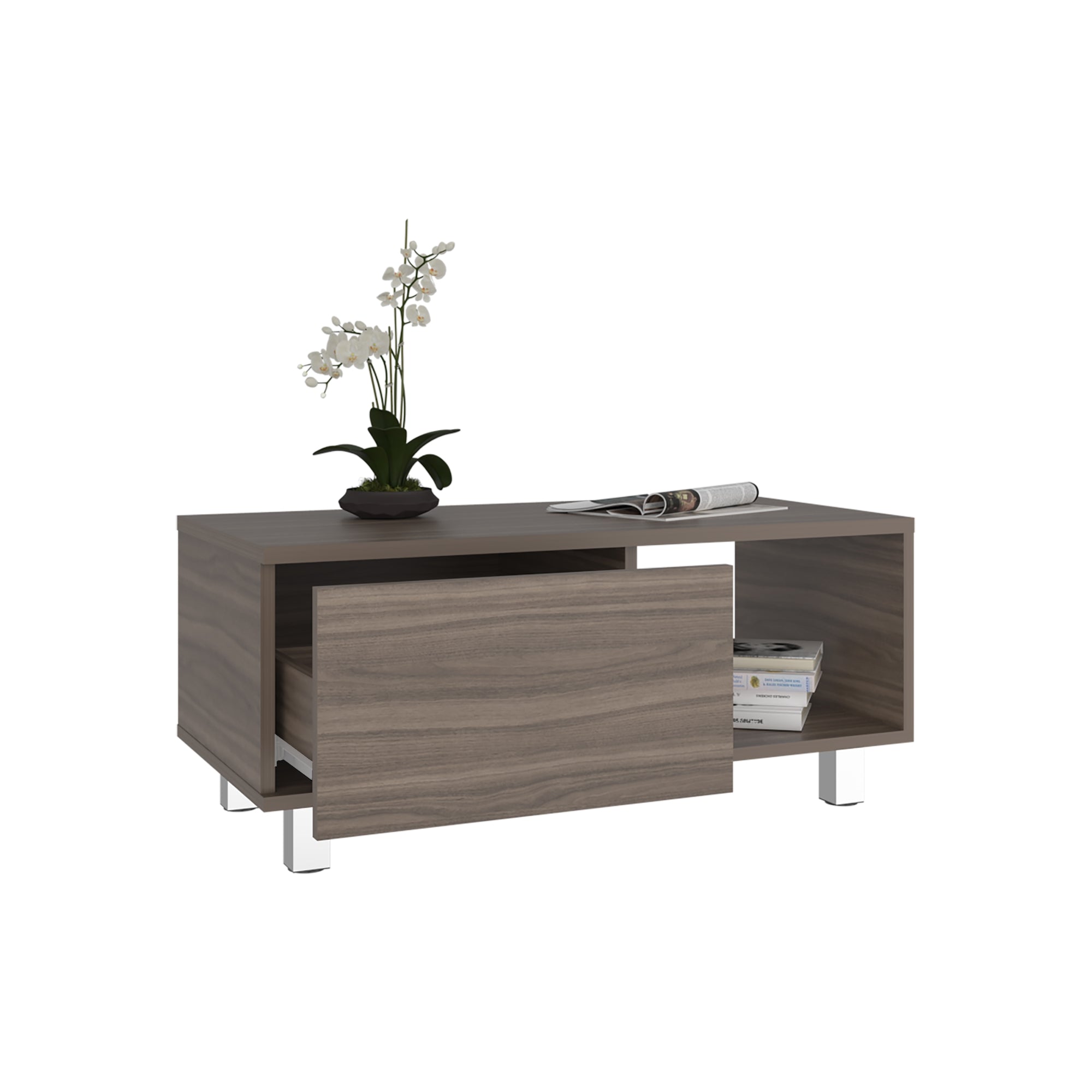 MESA DE CENTRO 1 CAJÓN TORENCE 35,0X80,1X40,1 CM - 4