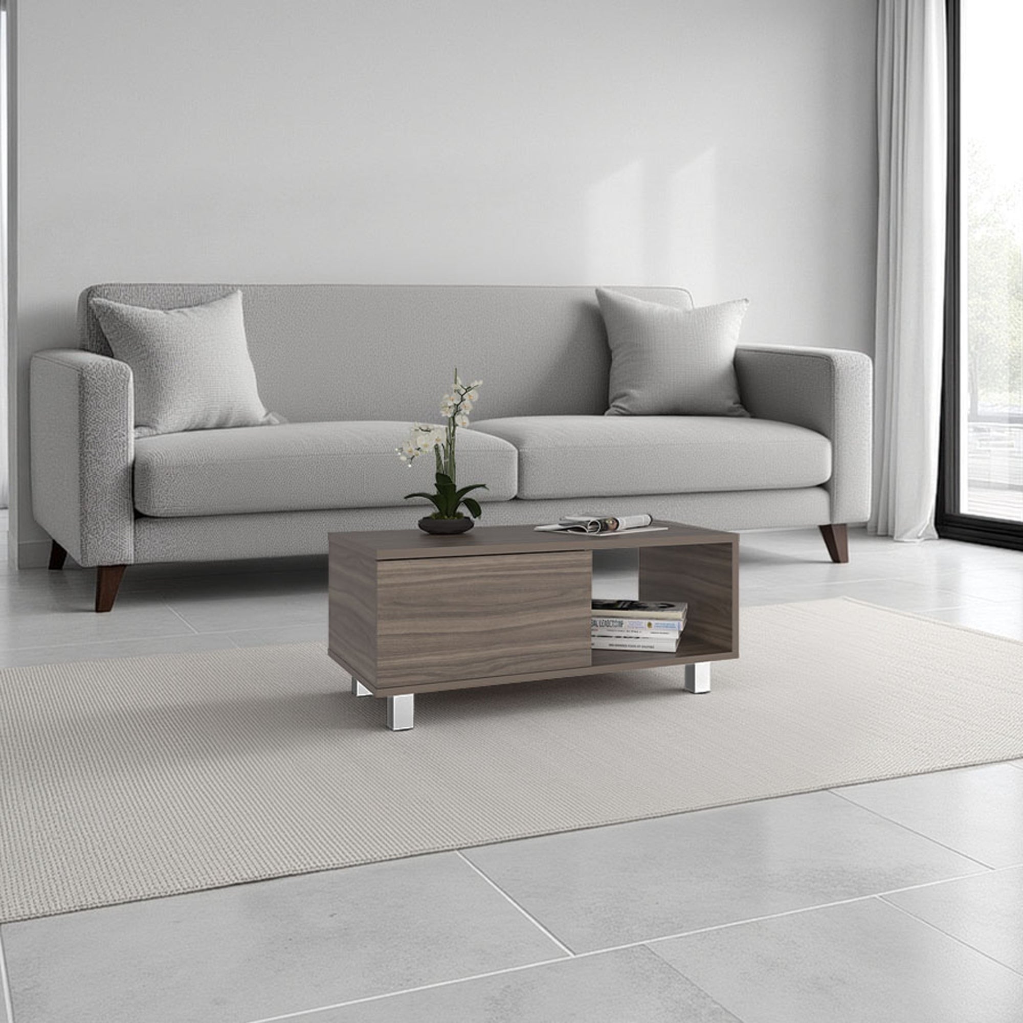 MESA DE CENTRO 1 CAJÓN TORENCE 35,0X80,1X40,1 CM - 6