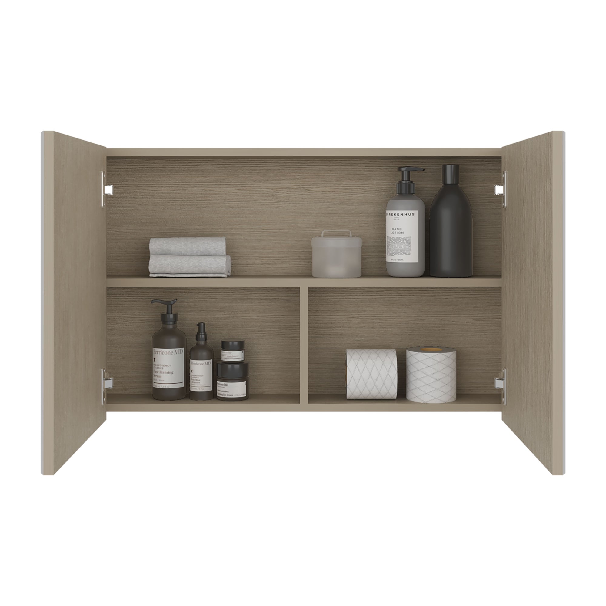 BOTIQUIN 2 PUERTAS CON ESPEJO M80 CARTAGENA 50,0X80,0X14,1 CM - 4
