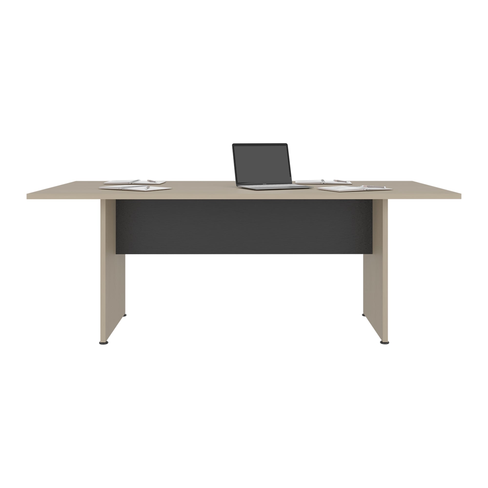 MESA DE REUNION HOME OFFICE M-200 CARTAGENA Y WENGUE 75,0X200,0X100,0 CM - 4