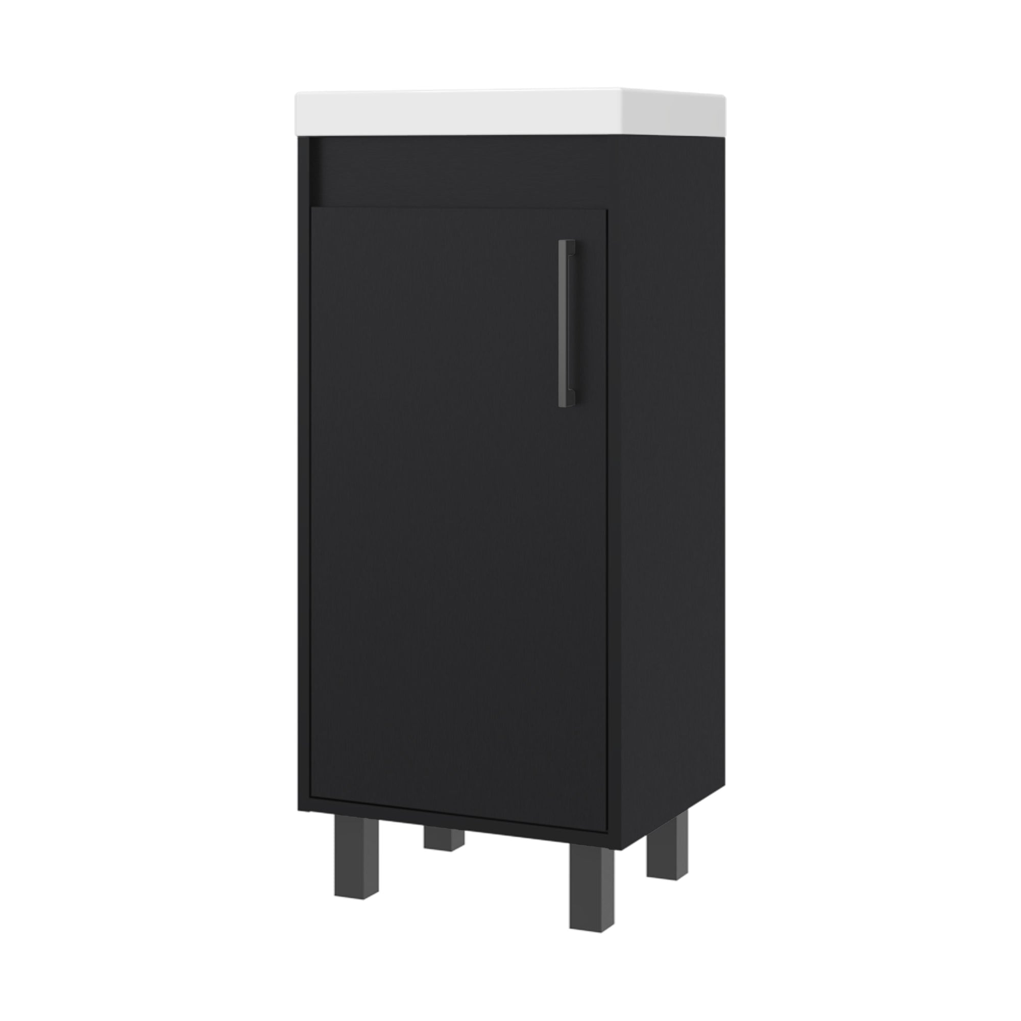 VANITORIO 1 PUERTA OXFORD 86,4X39,6X32,5 CM - 1